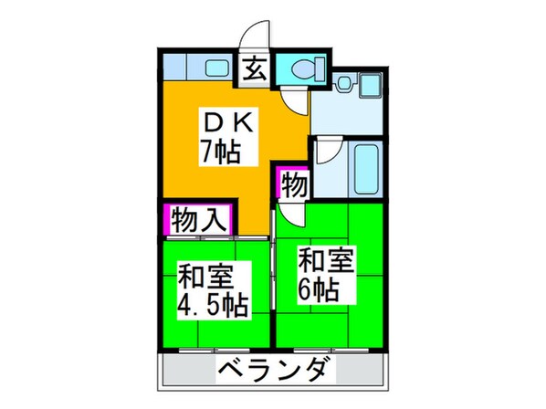 コーユーレジデンスの物件間取画像